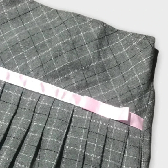 Dark Gray Ruffled Skirt - Picture 2 of 4